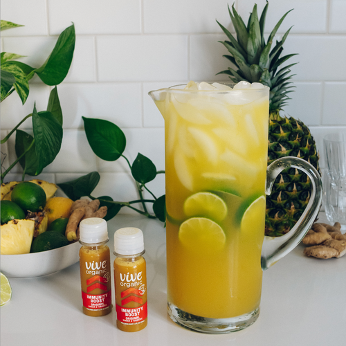 Pineapple Ginger Margarita Mocktail