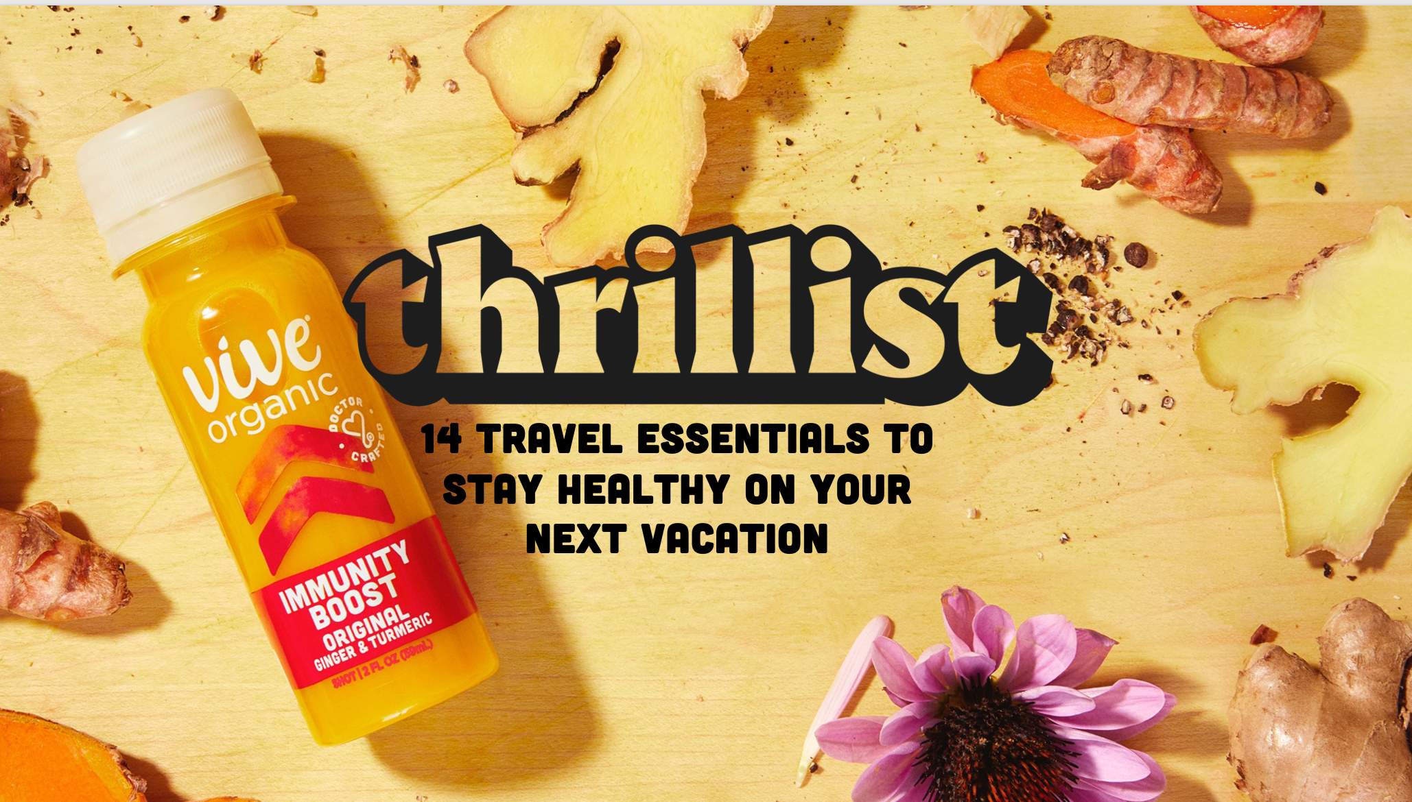 Vive is a Travel Essential According To Thrillist