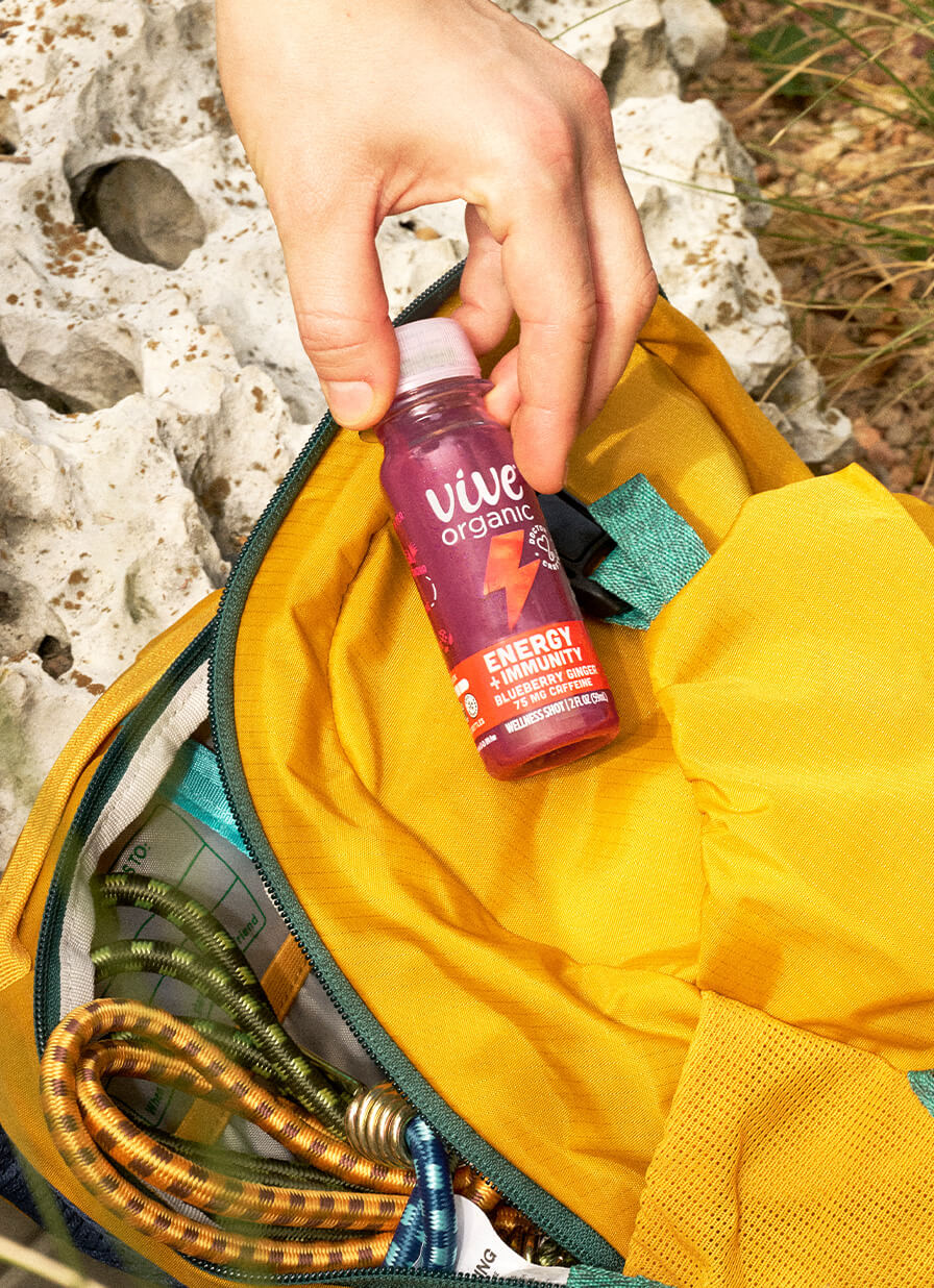 Energy+Immunity Blueberry Ginger Shot